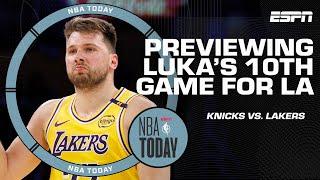 Knicks vs. Lakers Preview: Who has the most to prove?  Perk’s Big List of Contenders | NBA Today