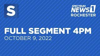 Spectrum News 1 Rochester - Full Segment 4PM (10/9/22)