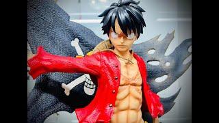 Unboxing Monkey D. Luffy 1/4 Scale Scale Resin Statue by MH Studio (One Piece)