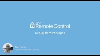 Netop Remote Control Portal - Deployment Packages