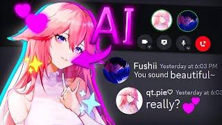 I Used an AI GIRL VOICE to Catfish on Discord