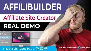 AffiliBuilder Review + REAL DEMO = Spent $54 So You Don't Have To