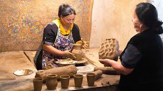 To Cook this Food We made a Jug of Clay and prepared Sheki Piti