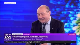 Băsescu despre prezidențiabili: Ciolacu, „un unsuros”. Geoană, „un balon umflat”, Ciucă, „un laș”