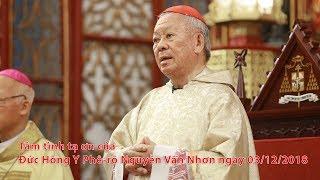 Tâm tình của Đức Hồng Y Phê-rô Nguyễn Văn Nhơn ngày tạ ơn, kết thúc sứ vụ mục tử