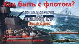 Флот, подлодки и противолодочная оборона в Hearts of Iron IV: Man the Guns