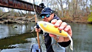 Fishing for MONSTERS in a Remote Musky River!