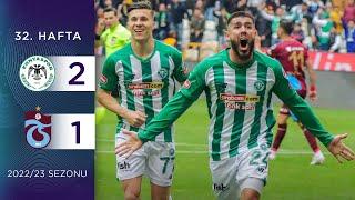 A. Konyaspor (2-1) Trabzonspor | 32. Hafta - 2022/23