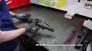 Replacing Front 4x4 Axle Shaft U-Joint (Installing A New Universal Joint) Dana 28, 30, 35, 44, 60