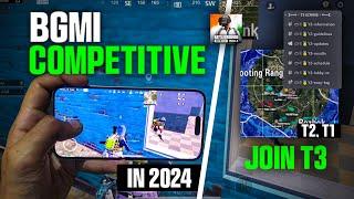 BGMI Competitive in 2024 | how to join bgmi esports in 2024 | how to register daily t3 scrims |