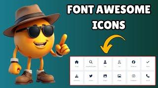 How to Use Font Awesome Icons in HTML (2024)