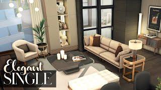 ELEGANT BACHELOR APARTMENT  | No CC | The Sims 4: Casanova Cave Kit Speed Build