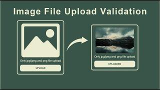 IMAGE UPLOAD WITH VALIDATION Using JAVASCRIPT|Advance JavaScript|Programmersbhava|Programmersbhawa