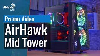 AeroCool AirHawk Mid Tower Gaming Case Promo Video