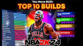 Top 10 BEST BUILDS in NBA 2K24! MOST OVERPOWERED BEST BUILDS! (SEASON 8)