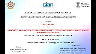 Day 3: ADVANCES IN WEARABLE MOLECULAR SENSORS FOR CONTINUOUS MONITORING AND POINT OF CARE DIAGNOSTIC