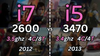 i7 2600 vs i5 3470 Tested in 14 Games (2024) | 1080p