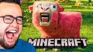 A MINECRAFT MOVIE Trailer Reaction!!