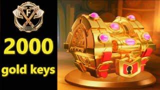 2000 gold keys. 2000 золотых ключей в 1 клик  Rise of Kingdoms(Rise of Civilizations )