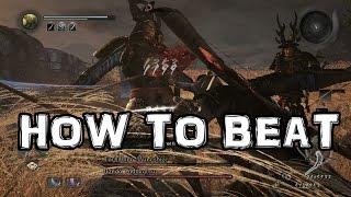 Nioh: How to Beat The Two Kings: Nioh (Tachibana Muneshige & Honda Tadakatsu)