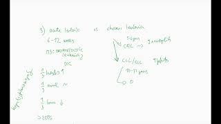Acute vs chronic leukemia principles EN3 (AML, M3, DIC, ALL, CML, CLL, hepatosplenomegaly, blasts)