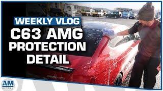 Mercedes C63 AMG Protection Detail - AMDetails Vlog by Alan