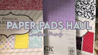 Dubai Scrapbooking Haul 2023 - Creative Minds | FFScrapbooking | Paper Pads Haul