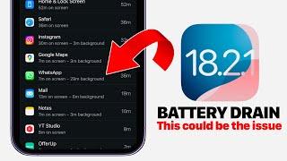 iOS 18.2.1 - This Could Fix Battery Drain on iPhone