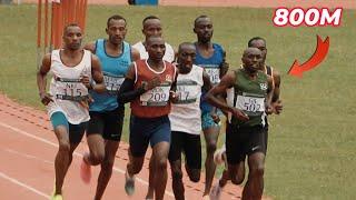 Insane! Men's 800m Final || KDF Athletics Championships 2024