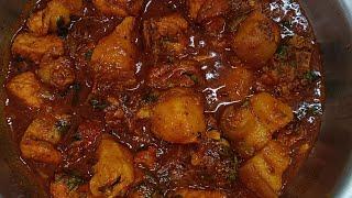 Mukbang spicy pork curry with rice eating || Delicious Pork and Rice  #pork #delicious