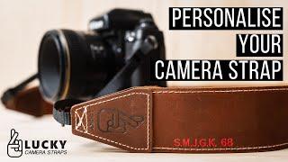 Personalise Your Camera Strap - Lucky Straps