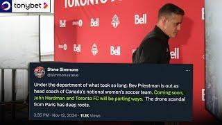 REPORT: Toronto FC to part ways with John Herdman in wake of dronegate?  | Presented by tonybet