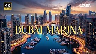 Dubai Marina 2024: Spectacular Drone & Aerial Views in 4K | Dubai Travel Guide