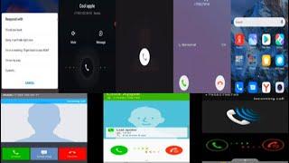 Various ringtones & incoming calls and screen calls recordings