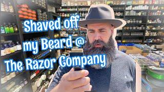 Shave Beard Off at The Razor Company