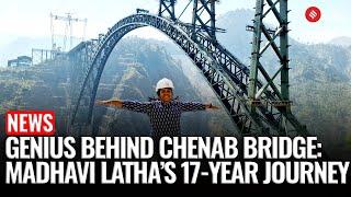 Madhavi Latha G: Meet The Woman Who Anchored the World's Highest Railway Chenab Bridge