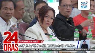 Kampo ni Garma - walang problema sa U.S visa niya nang umalis pero kanselado pagdating... | 24 Oras