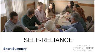 Self-Reliance Courses - Short Summary