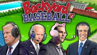 US Presidents Play Backyard Baseball '97