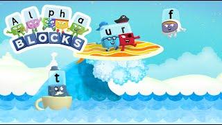 A to Z Hide and Seek | 360 Video | Learn Phonics |  @officialalphablocks