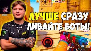 S1MPLE С ЖЕСТКИМ СТАКОМ ЗАШЕЛ УНИЖАТЬ 4000 ЭЛО! СИМПЛ С NPL И HEADTR1CK ТАЩИТ НА 10 ЛВЛ (CS:GO)