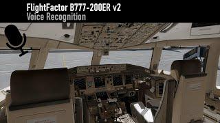 FlightFactor B777-200ER v2 | Voice Recognition | X-Plained