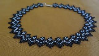 Necklace of beads "Svetlana".  Beadwork.  Master class