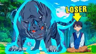 WEAKEST Loser Turns LEGENDARY SSS-Rank TIGER Into His Pet With MIND READING Talents! PT2 - Manhwa