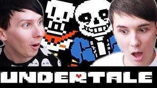 COMIC SANS AND PAPYRUS - Dan and Phil play: Undertale #2