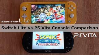 Switch Lite vs PS Vita. Console Comparison.