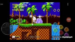 debug mode in Super and Hyper sonic in sonic 1