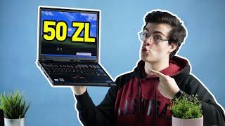 Laptop za 50zł - co potrafi?