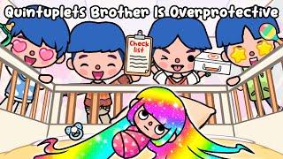 My Quintuplets Brother Is Overprotective  Toca Life World | Toca Boca