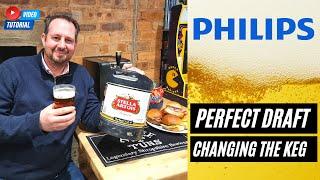 Perfect Draft Keg - how to change the barrel on a Phillips home beer machine